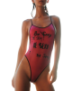SunBird Swimwear - Sunkissed Oystercatcher - Sunrise Pink Photo