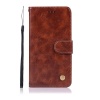Samsung Vintage Style Faux Leather Flip Case For Note 10 Brown Photo
