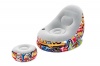 Bestway 1.21m x 1.00m x 86cm Graffiti Comfort Cruiser Photo