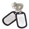 Dog Tags with Rubber - 4 Piece Photo