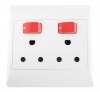 16 Amp Double Dedicated Plugs For 4 X 4 Electrical Box Photo