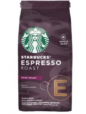 Photo of STARBUCKS Espresso Roast Dark Roast Whole Bean Coffee