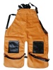 The Gentlemans Beard Club Barber Chef Florist Carpenter Apron - Camel Artificial Leather Photo