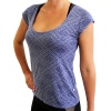 Cadance Strappy Sport Top - Blue Photo