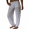 Cadance Full Length Slouchy Pants - White Photo