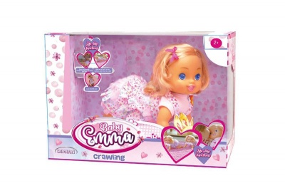 Photo of Generic Baby Emma Crawling Doll With Sounds - 40cm