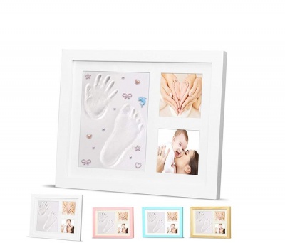 Photo of Timeless Newborn Baby Hand and Footprint Kit and Frame