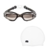 Goggles & Cap Reflective Grey Photo