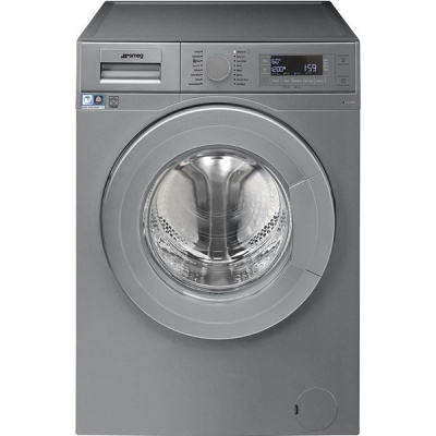Photo of WHTS1114LSSA - Smeg Freestanding 60cm Washing Machine - Silver - 11kg