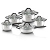 Blaumann 10-Piece Stainless Steel Gourmet Line Cookware Set Photo