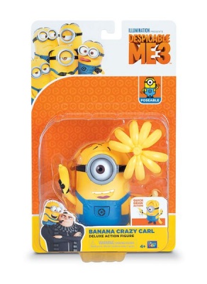 Photo of Minions Deluxe Action Figures - Banana Crazy Carl