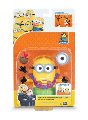 Photo of Minions Deluxe Action Figures - Hula DaveStuart