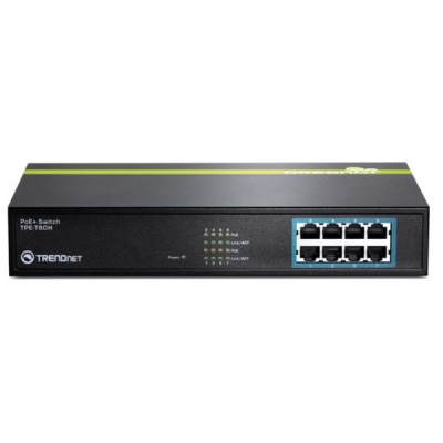 Photo of TRENDnet 8-Port Fast Ethernet PoE Switch