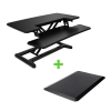 X-COVE Standing Desk Sit-Stand Converter PLUS Anti-Fatigue Mat COMBO Photo