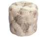 Round Ottoman with Buttons Photo