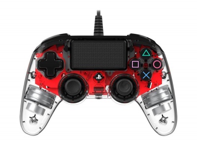 Photo of Bigben PS4 Nacon Wired Controller Clear Red