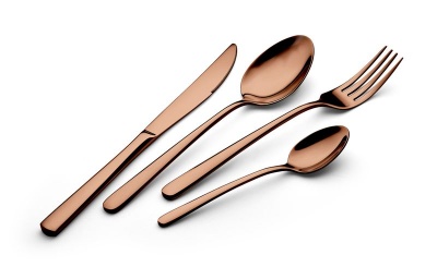 Photo of Berlinger Haus 16-Piece Mirror Finish Cutlery Set - Rose Gold Edition