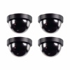 Dummy IR Security Camera With Led Flashing Light -Black Photo