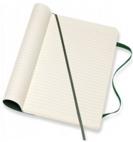 Moleskine Notebook Large Ruled Myrtle Green Soft Cover