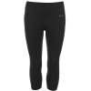USA Pro Ladies Seamless Capri Leggings - Black - 14 [Parallel Import] Photo