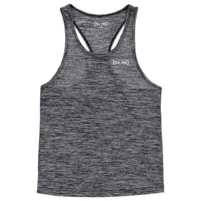 Photo of USA Pro Junior Girls Tank Top - Black [Parallel Import]