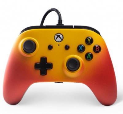 Photo of PowerA Xbox One Enhanced Wired Controller - Solar Fade Console