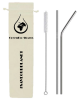 Stainless Steel Straws - 8mm Milkshake - 2 Eco Bag Photo