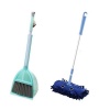 Kiddies Cleaning Set Broom & Mop Blue Photo