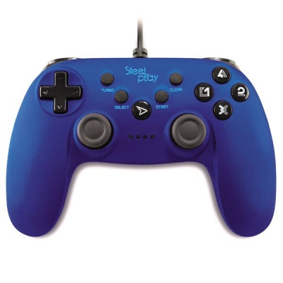 Photo of Steelplay - Wired Controller - Metallic Blue