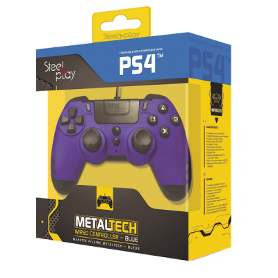Photo of Sapphire Steelplay - Metaltech - Wired Controller - Blue
