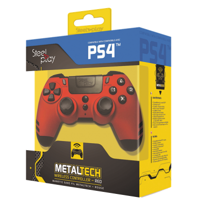 Photo of Steelplay - Metaltech - Wireless Controller - Ruby Red
