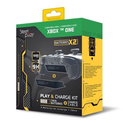 Steelplay PlayCharge Kit Twin Batteries Cable