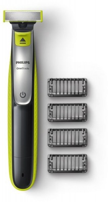 Photo of Philips OneBlade with 4 Click on Combs