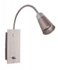 Polished and Satin Chrome Wall Bracket with Switch Photo