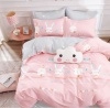 Linen Boutique - Kids Duvet Cover 3 pieces Set - Hello Bunny Photo