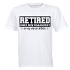 Retired Under New Management - Adults - T-Shirt Photo