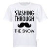 Stashing Through the Snow - Christmas - Adults - T-Shirt Photo