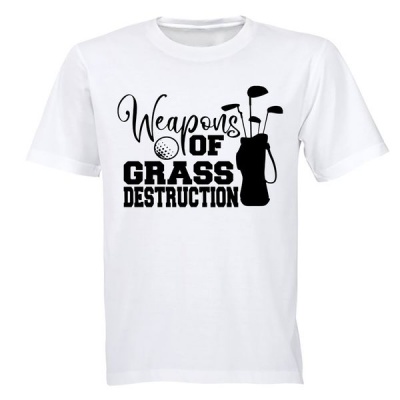 Photo of Weapons of Grass Destruction - Mens - T-Shirt - Black