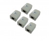 5 x CAT5e Surface Mount Box with PCB - 1 Port Photo