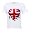 UK - Ripped Shirt Effect - Kids T-Shirt Photo