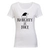 Naughty or Nice - Christmas - Ladies - T-Shirt Photo