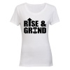 Rise & Grind - Ladies - T-Shirt Photo