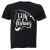 Gone Fishing - Adults - T-Shirt Photo
