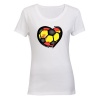 Spain - Soccer Inspired - Ladies - T-Shirt Photo