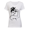 Strong Woman - Ladies - T-Shirt Photo