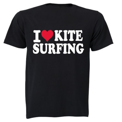 Photo of Love Kite Surfing - Mens - T-Shirt - White