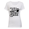 Burn Like a Boss - Gym - Ladies - T-Shirt Photo