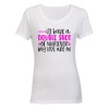 Double Shot of Whatever My Kids Are On - Ladies - T-Shirt Photo
