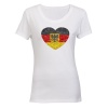 German Flag Inspired - Ladies - T-Shirt Photo