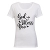 God Bless You - Ladies - T-Shirt Photo